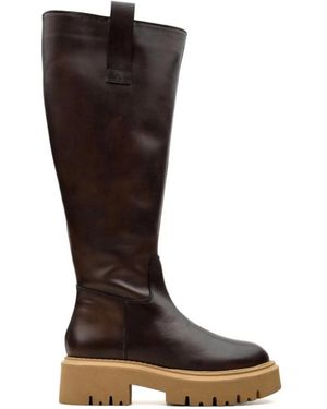 Tosca Blu High Boots - Marrón