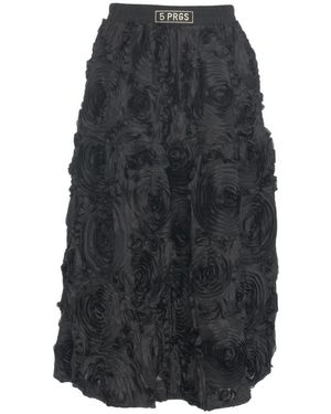 5 PROGRESS Midi Skirts - Grijs