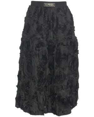 5 PROGRESS Midi Skirts - Grey