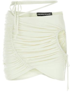 ANDREA ADAMO Short Skirts - Neutro