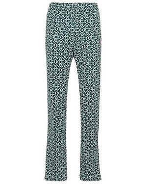 CASABLANCA Slim-Fit Trousers - Blue