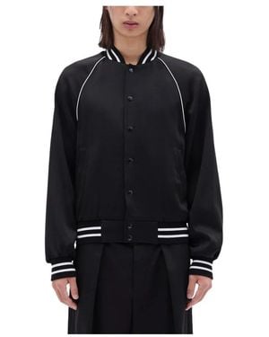 Ann Demeulemeester Bomber Jackets - Black