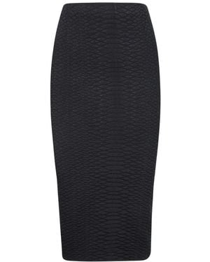 Elisabetta Franchi Pencil Skirts - Negro