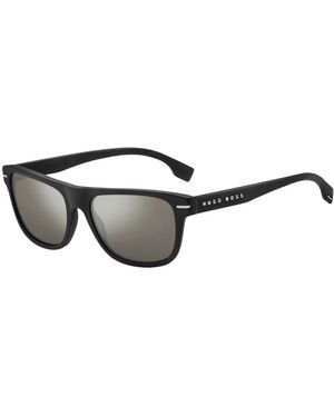 BOSS Authentische Stilvolle Sonnenbrille Premium Qualität - Grau