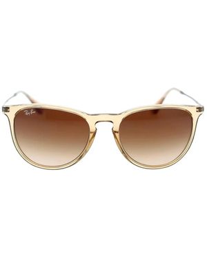 Ray-Ban Stijlvolle Ronde Zonnebril Rb4171 - Bruin