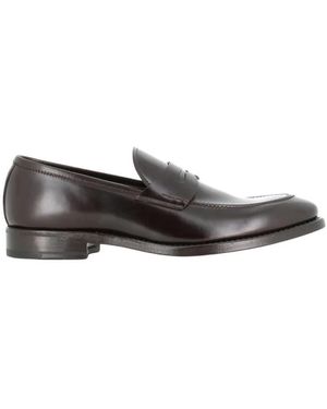 Henderson Schoenen ,Bruin ,Leer Klassieke Penny Loafers