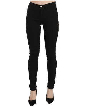 CoSTUME NATIONAL Skinny Fit Jeans - Black