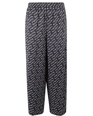 KENZO Wide Trousers - Grey