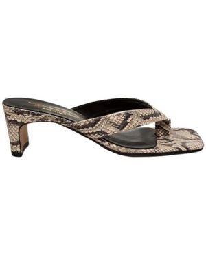 Bianca Di Heeled Mules - Multicolor