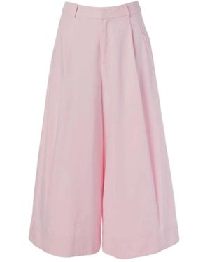 JC Sophie Wide Trousers - Rosa
