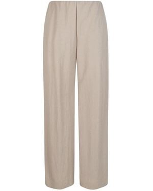 Harris Wharf London Wide Trousers - Grey