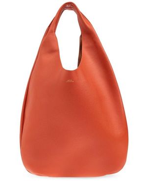 A.P.C. Schultertasche Neige - Orange