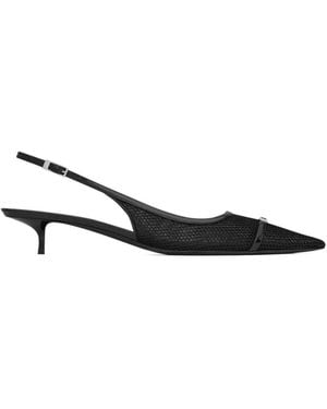 Saint Laurent Court Shoes - Black