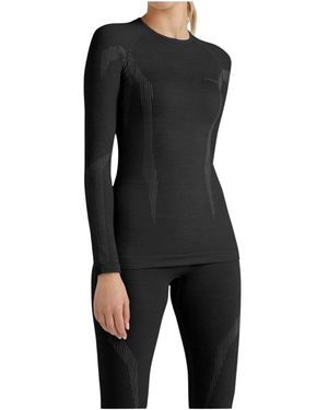 FALKE Long Sleeve T-Shirts - Black