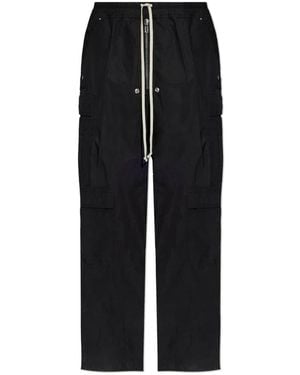 Rick Owens Wide Trousers - Noir