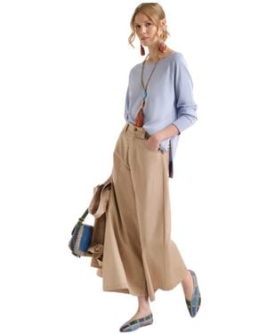 Maliparmi Wide Trousers - Natural