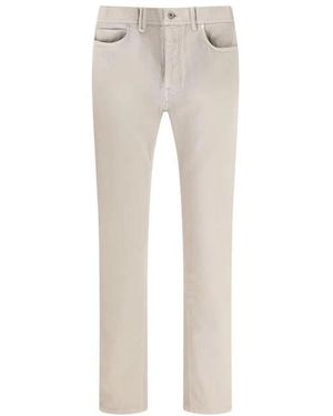 Brioni Slim-Fit Jeans - White