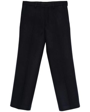 Dries Van Noten Straight Trousers - Black