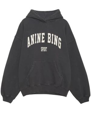 Anine Bing Hoodies - Black