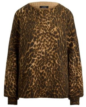 Ralph Lauren Round-Neck Knitwear - Brown