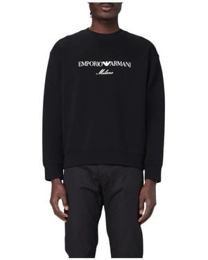 Emporio Armani Sweatshirts - Black