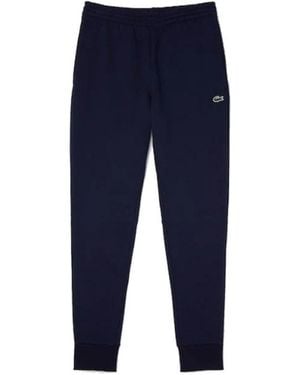 Lacoste Broeken ,Blauw ,Katoen Slim Fit Joggingbroek