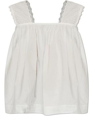 Posse Sleeveless Tops - Blanco