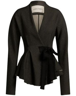Alberta Ferretti Blazers - Negro