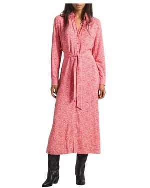Pepe Jeans Shirt Dresses - Pink