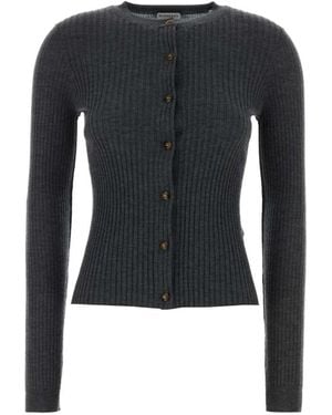 Burberry Cashmere Cardigan - Blauw