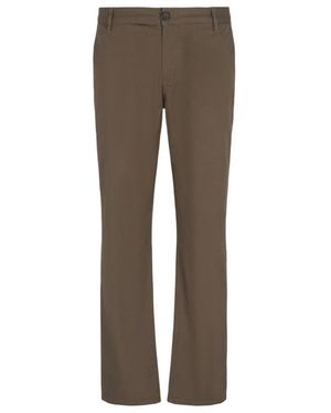 ARMANI EXCHANGE Straight Trousers - Brown