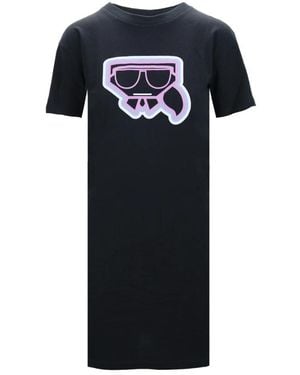 Karl Lagerfeld Midi Dresses - Nero