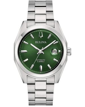 Bulova Accessoires ,Grijs ,Surveyor Automatic - Groen