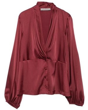 D.exterior Blouses - Red