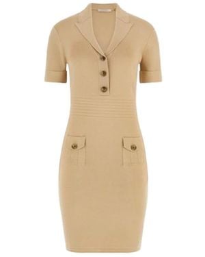Guess Kleedjes ,Felicity Sweater Dress - Naturel