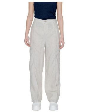 Street One Linnen Bootcut Broek Collectie - Blauw