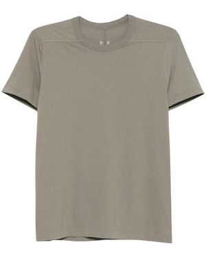 Rick Owens Tops ,Grijs ,Katoen Short Level T-Shirt