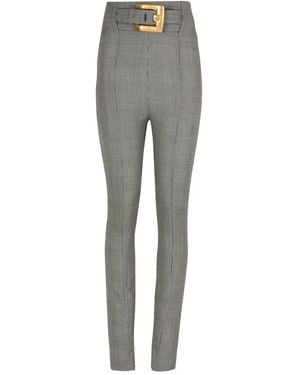 Balmain Skinny Pants - Gray