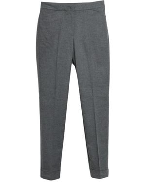 Pennyblack Slim-Fit Trousers - Gris