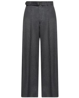 Officine Generale Straight Trousers - Grijs
