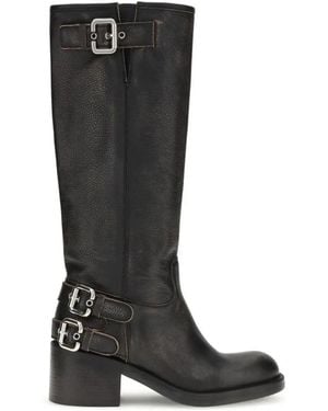 Chloé Dakota Biker Boots - Schwarz