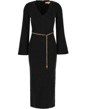 Michael Kors Knitted Dresses - Black