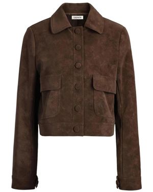 LADNERI Leather Jackets - Marrón