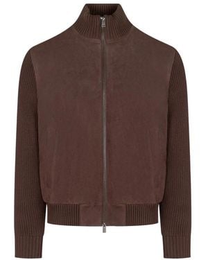 BOSS Bomber Jackets - Marrone