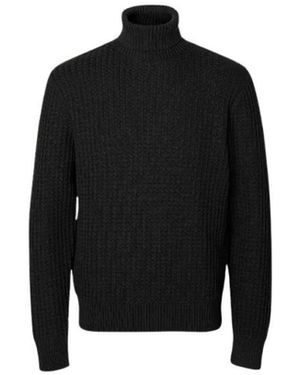 SELECTED Turtlenecks - Negro