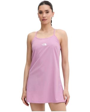 The North Face Fitness ,Paars ,Polyester Flex Woven 2-In-1 Jurk
