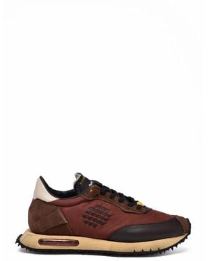 Be Positive Space Race Sneakers - Braun