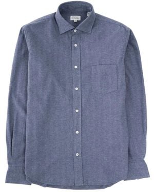 Hartford Casual Shirts - Blauw