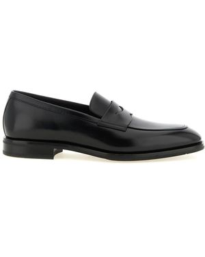 Santoni Gregor Loafers - Zwart