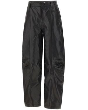 ROTATE BIRGER CHRISTENSEN Leather Trousers - Negro
